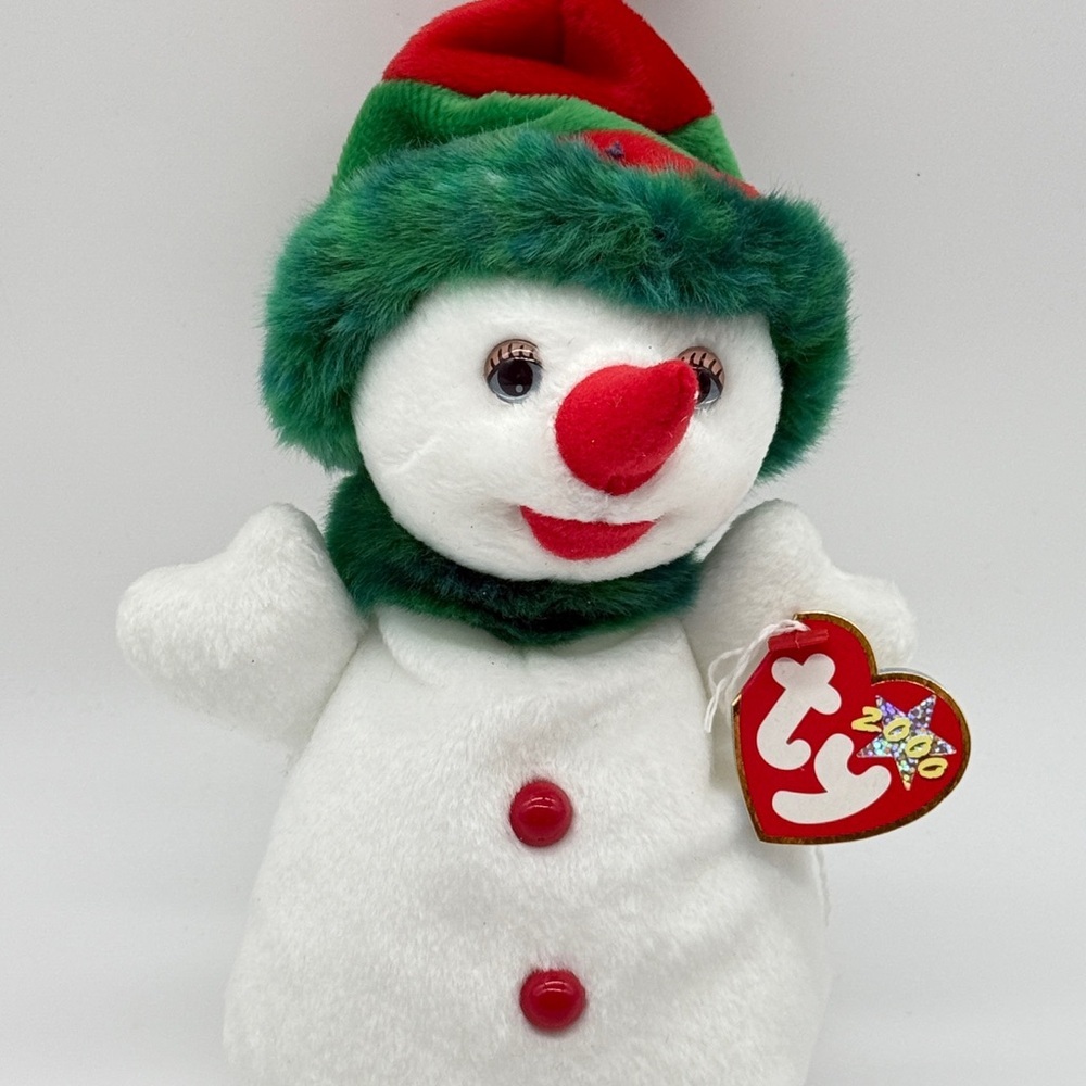 Snowgirl ty beanie babies 2000 - Picture 6 of 9